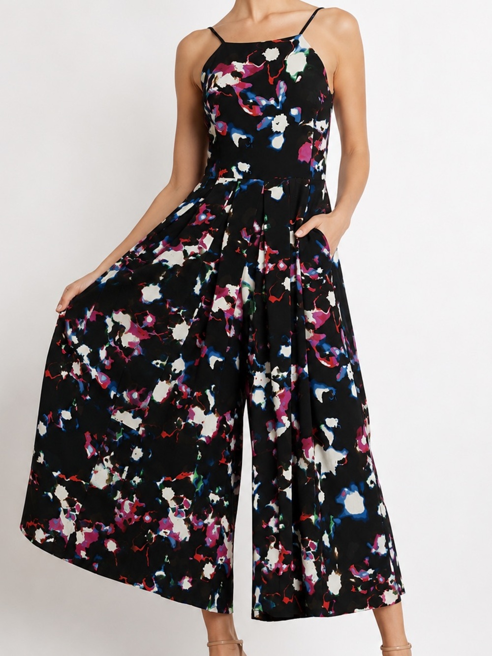 1.STATE Wide Leg Jumpsuit Dress